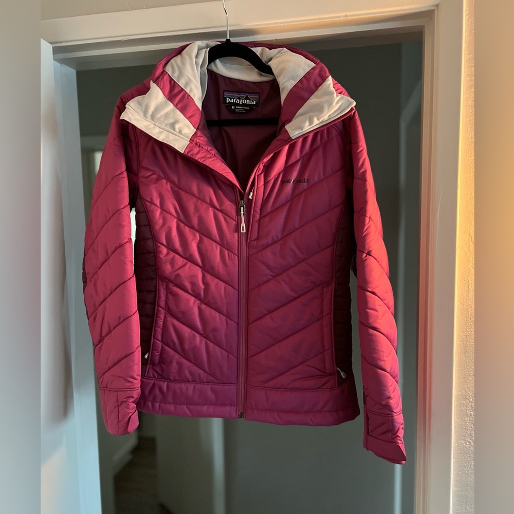 Patagonia snow jacket with hood